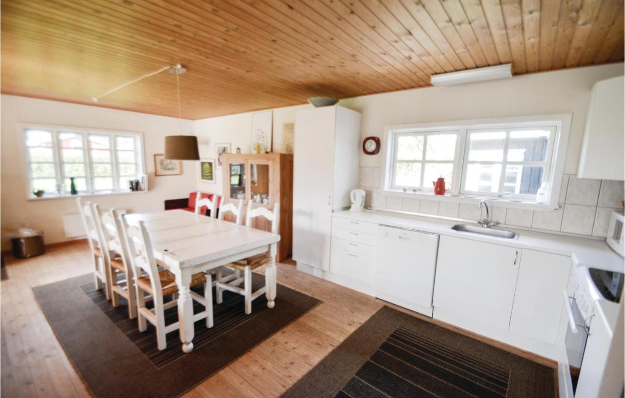 Nice Home In Knebel With Kitchen Exteriör bild