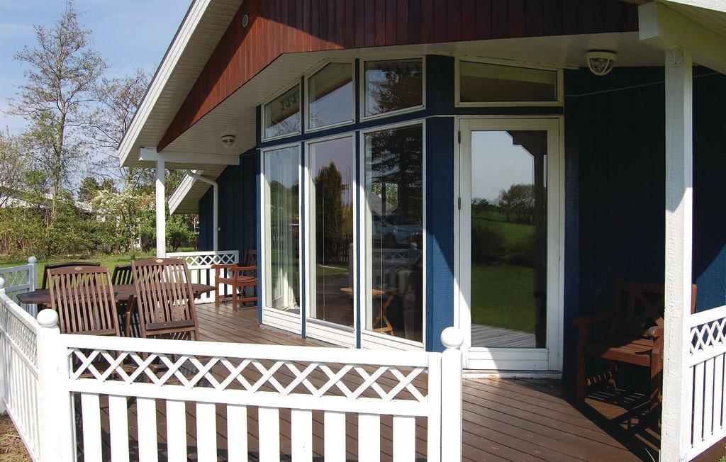 Nice Home In Knebel With Kitchen Exteriör bild